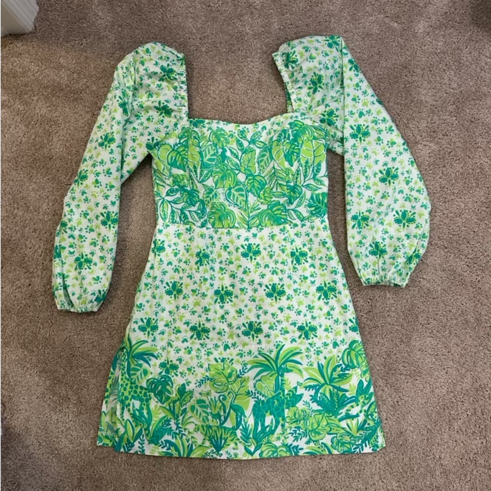 a Lilly Pulitzer dress